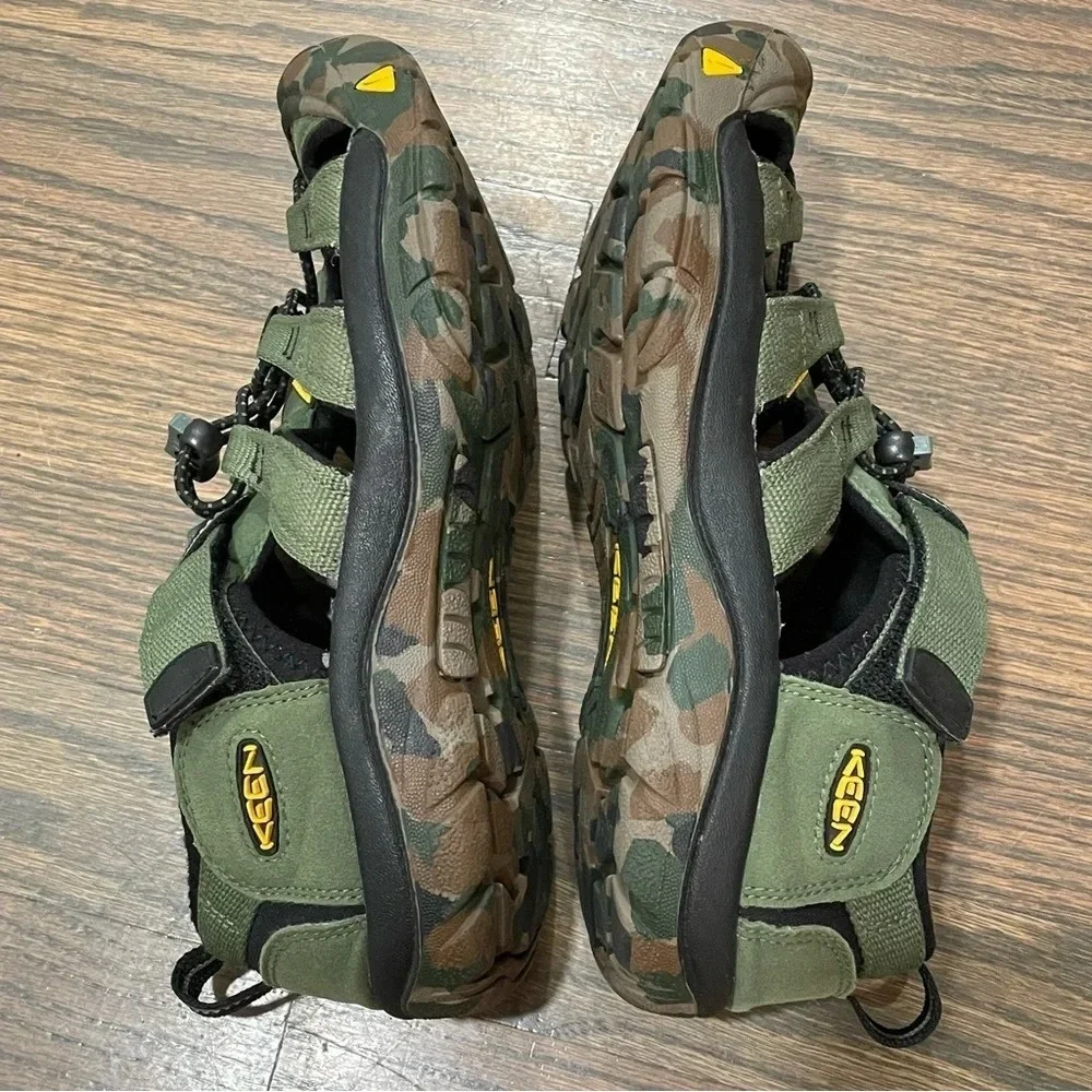 KEEN Boys Big KIDS NEWPORT H2- DUSTY OLIVE